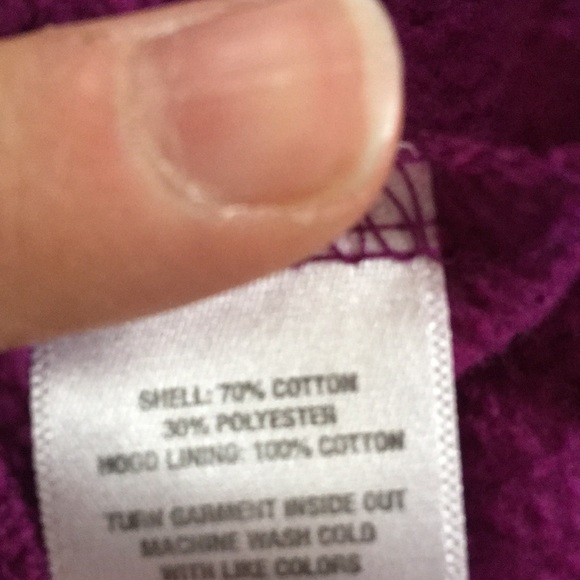 p.s. from Aeropostale size 6 hooded sweatshirt - Picture 4 of 6